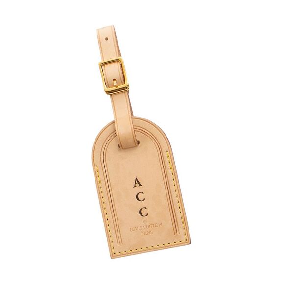 Louis Vuitton Leather Luggage Tag - Picture 1 of 3